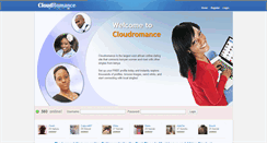 Desktop Screenshot of cloudromance.com