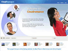 Tablet Screenshot of cloudromance.com